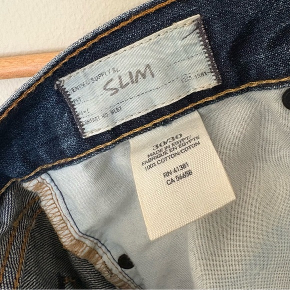 Denim & Supply Ralph Lauren Classic Light Wash Slim Fit Jeans 30x30 - Picture 8 of 11